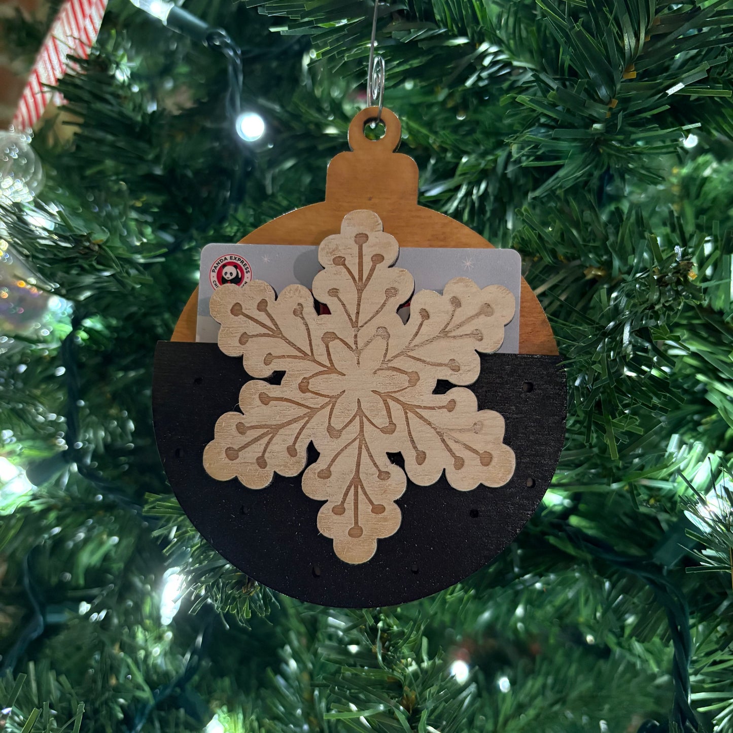 Snowflake Gift Card Holder