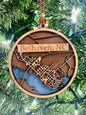 Belhaven Map Ornament