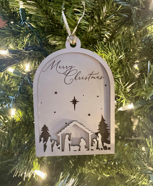 Snow Globe Nativity