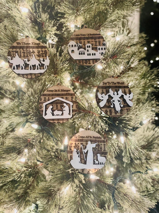 Hymn Ornament Set