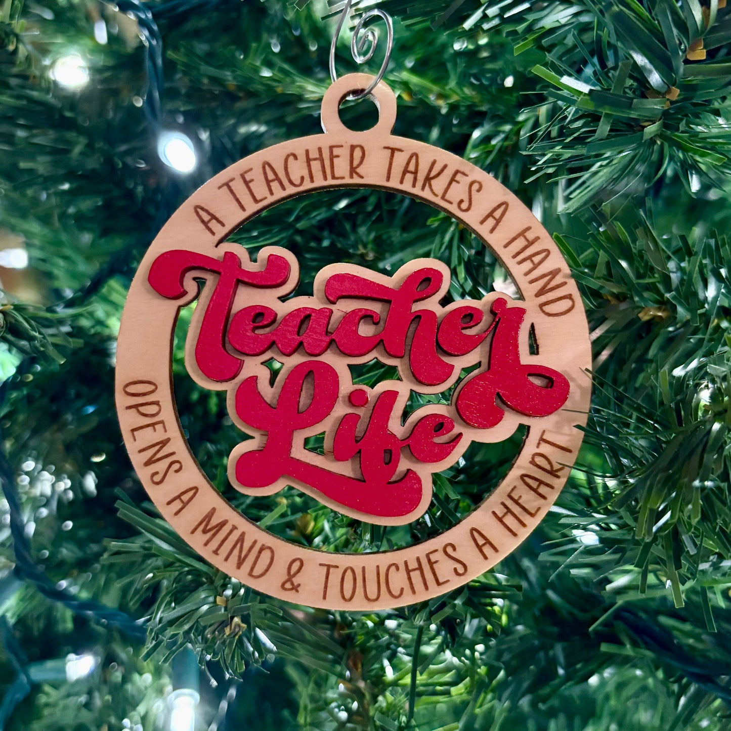 Teacher Life Ornament