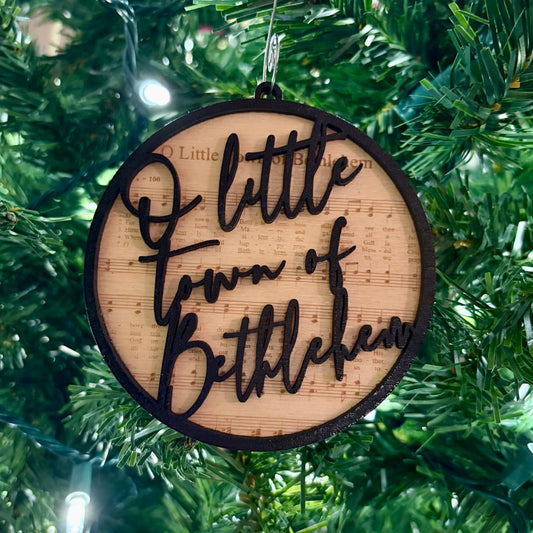 O Little Town Ornament